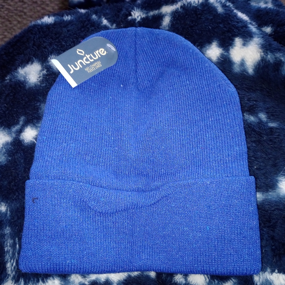 Royal blue beanie